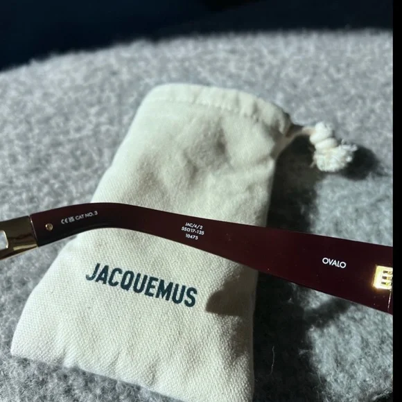 Jacquemus Ovalo Oval Sunglasses - Leopard - Picture 7 of 10